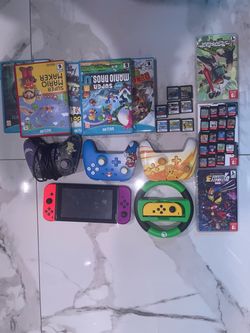 Nintendo Switch/ds games/wii u games