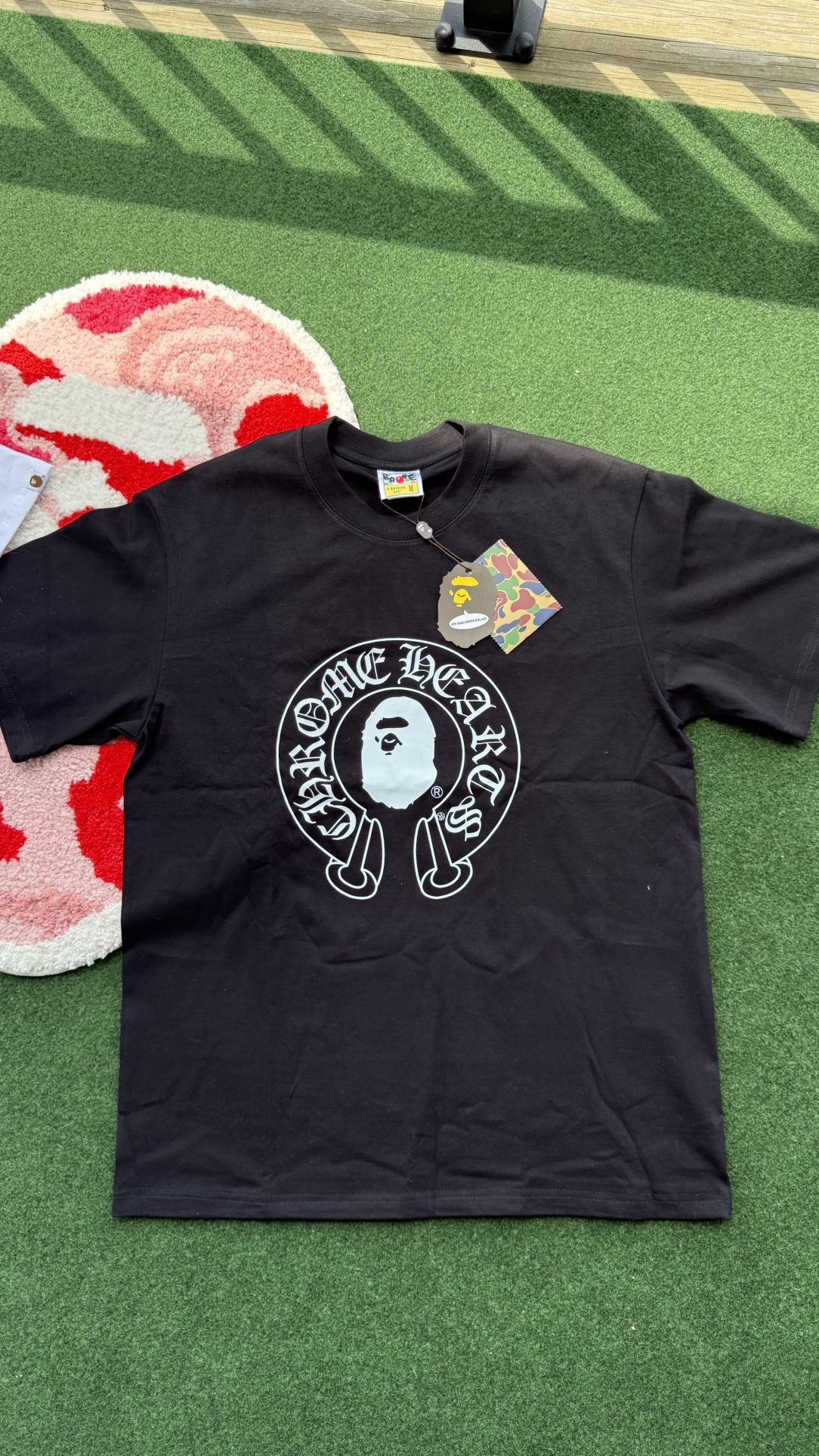 Bape X Chrome Heart Tee