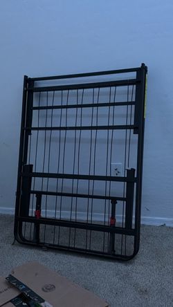 Twin metal frame and mattress