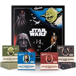 Dr. Squatch x Star Wars Soap Gift Set - Black, Green, Blue, Red