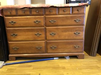 Wooden dresser