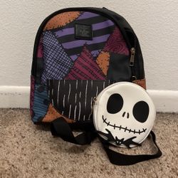 Nightmare Before Christmas Purse & Matching Coin Purse