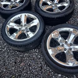 5 Lug Chevy 20" Rims (DODGE CHARGER COMPATIBLE)