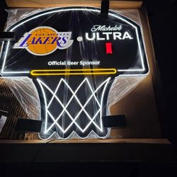 Los Angeles Lakers BasketBall hoop LED