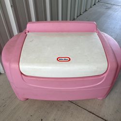 Vintage Little Tikes Toy Box Pink