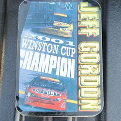 BRAX Ltd. Jeff Gordon 2001 Winston Cup Champion All-Metal Tin 6-Card Set