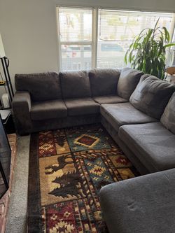 Gray Sectional Couch