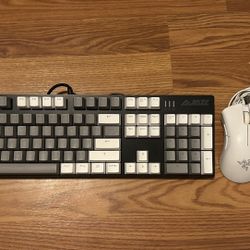 Gaming Keyboard And Gaming Mouse - Razr / Ajazz