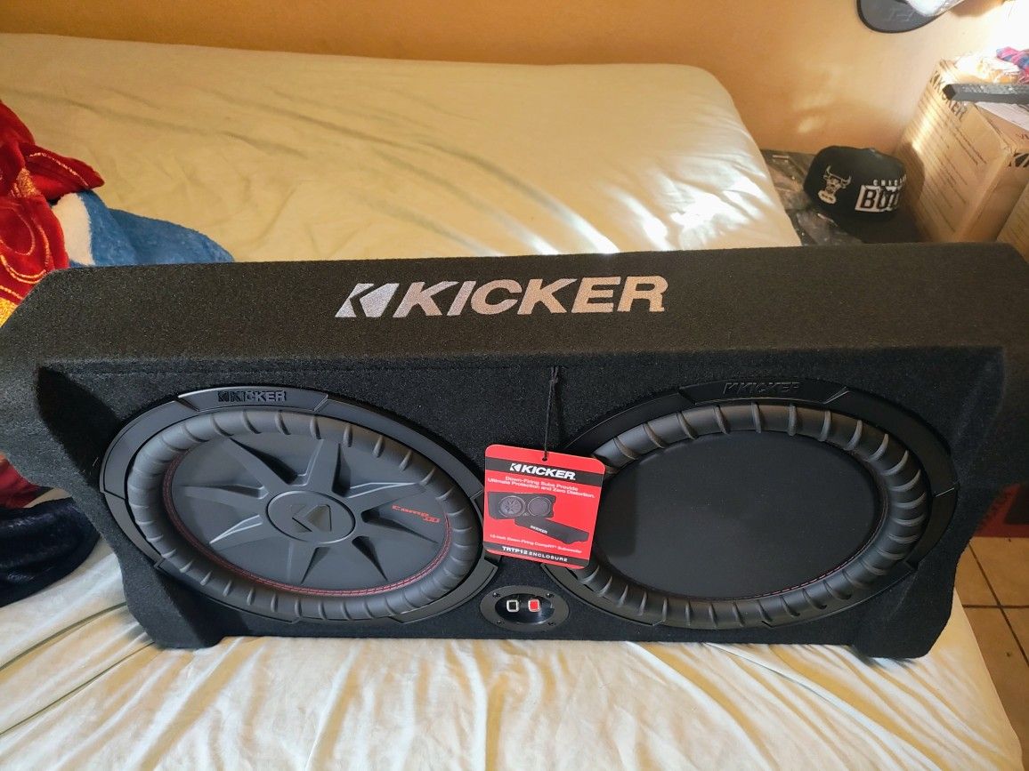 Kicker Comp RT 12" Down Firing Subwoofer Sistem. 1000 Watts.