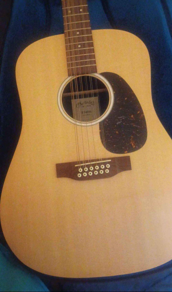 Martin, Series X, 12 String Guitar 