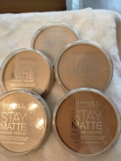 Rimmel Stay Matte Powder Transparent+ Sandstorm + Deep Beige