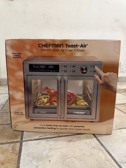 Chefman Toast-Air French-Door Air Fryer + Oven