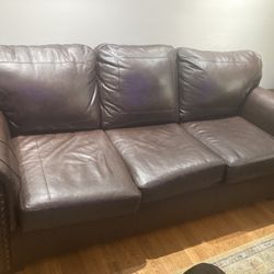 Leather Sofa Set