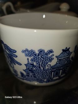 Blue Willow Ceramic Bowl