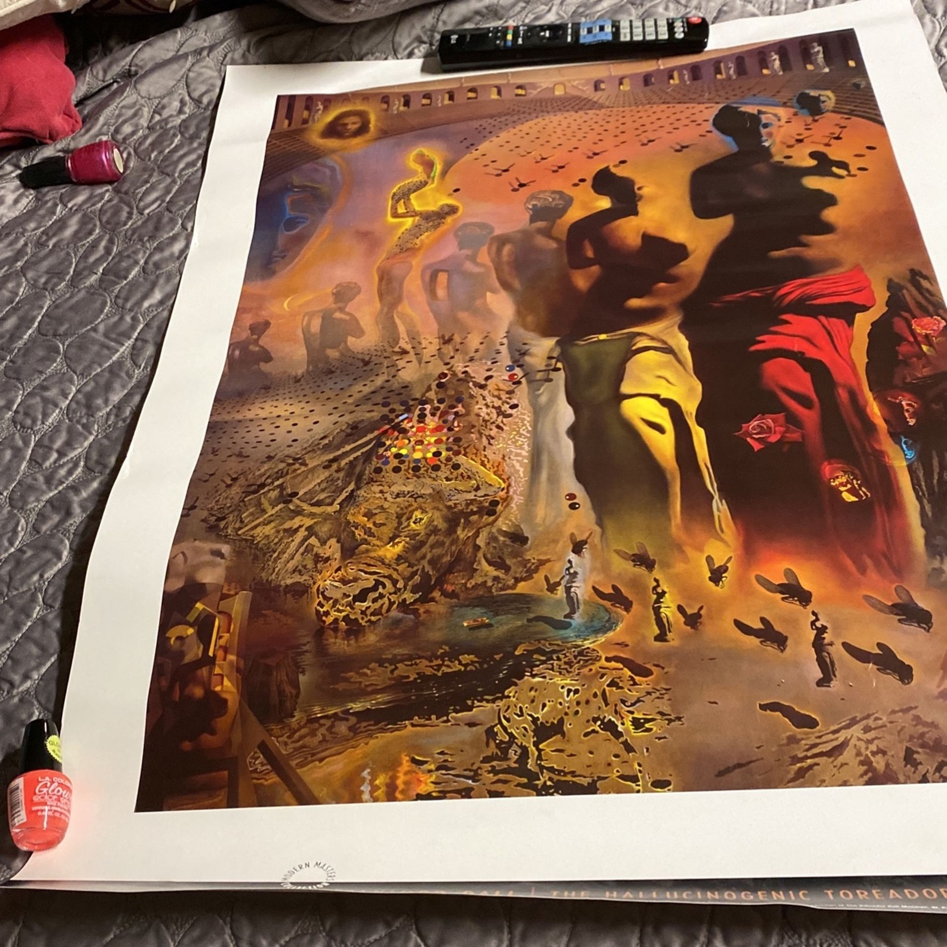 1992 Salvador Dali Poster