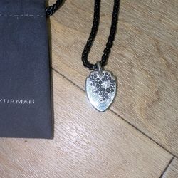 David Yurman Waves Pendant And Chain