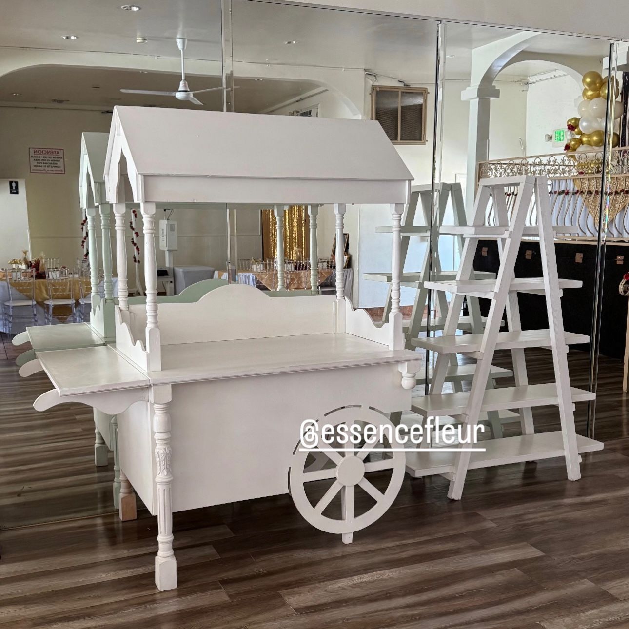 Candy Cart And Treat Ladder