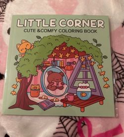 Little Corner Cute & Comfy Coloring Book