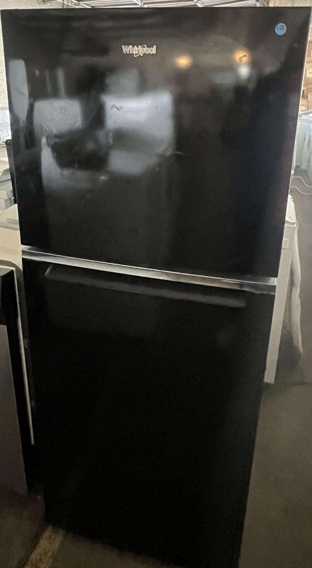 Whirlpool Black Top & Bottom Refrigerator in NC