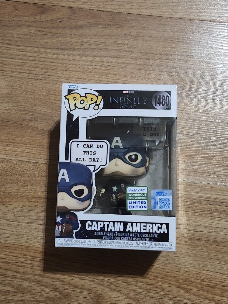 Funko Pop Captain America #1480 Limited Edition