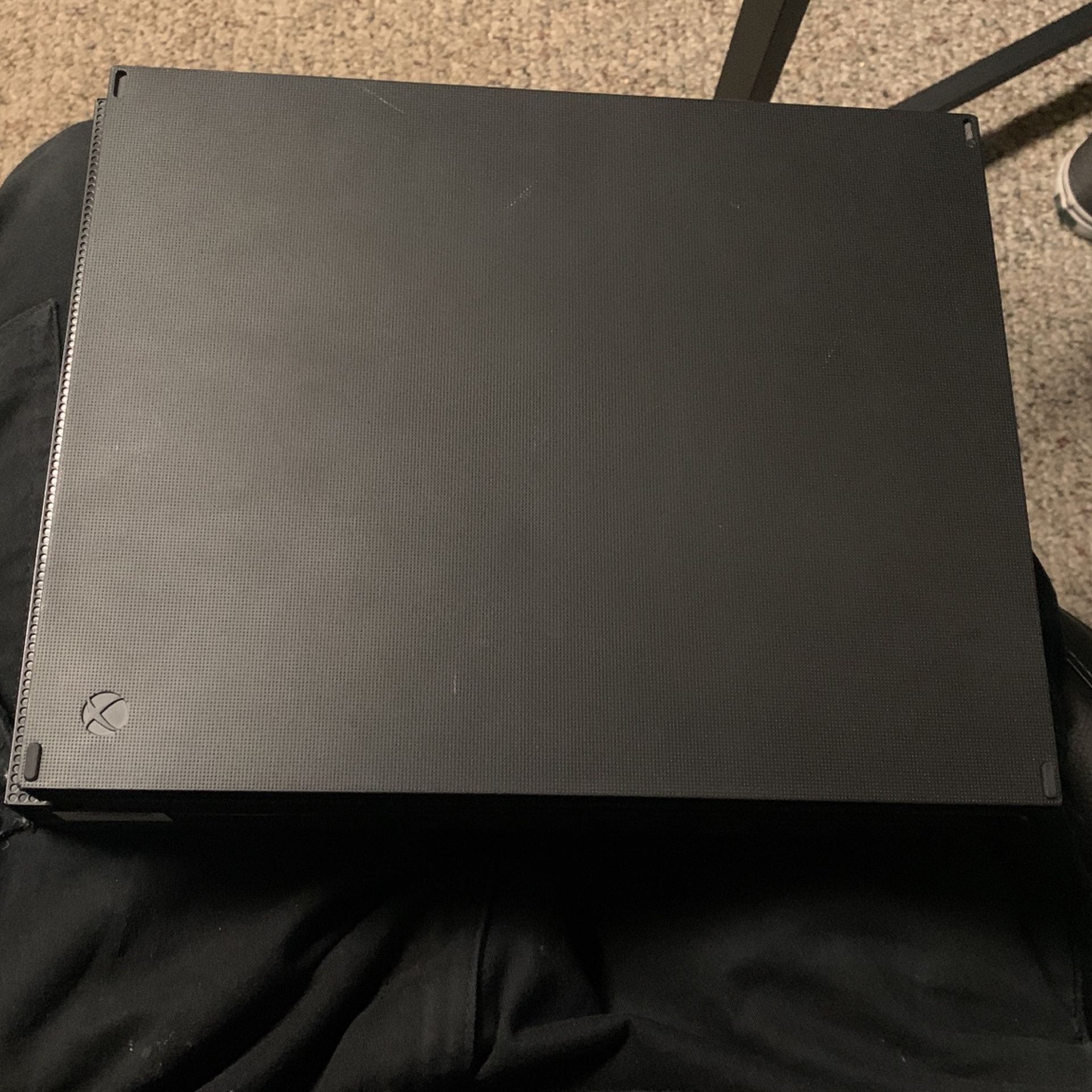 Xbox One X With Two Games And A Control 