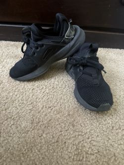 Little Boy Youth PUMA Black With Camo Shoes Size 1.5 Y