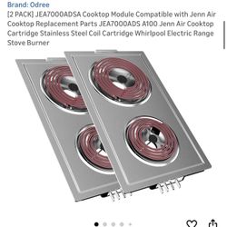 JEA7000ADSA Cooktop Module Compatible with Jenn Air Cooktop Replacement Parts JEA7000ADS A100 Jenn Air Cooktop Cartridge Stainless Steel Coil