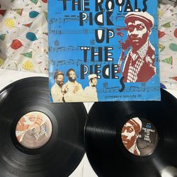 THE ROYALS - Pick Up The Pieces RARE UK 2 LP Vinyl Record Album 
