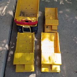 Tonka Steel / Steel Bottom Toy Trucks 