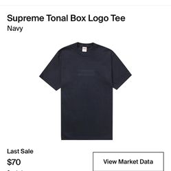 Supreme Box Logo Tonal 