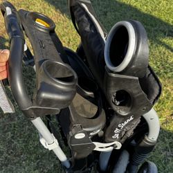 Double Stroller With Car seat And Base 