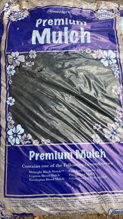 Black Premium Mulch - 2 cu ft Bags