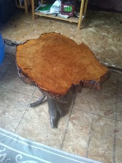 Cool Rustic  Slab Coffee Table