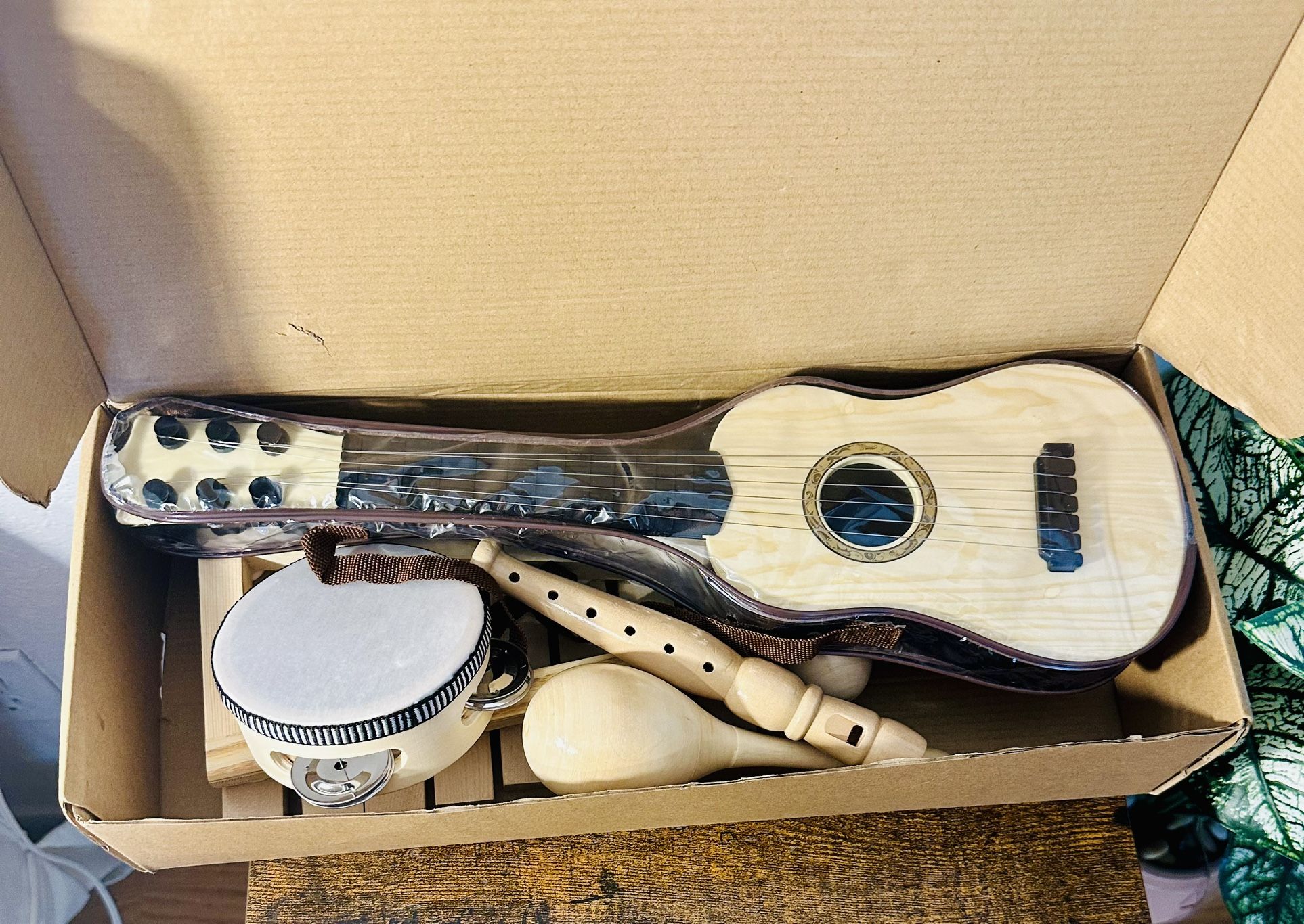 Wooden Musical Instrument Set NEW