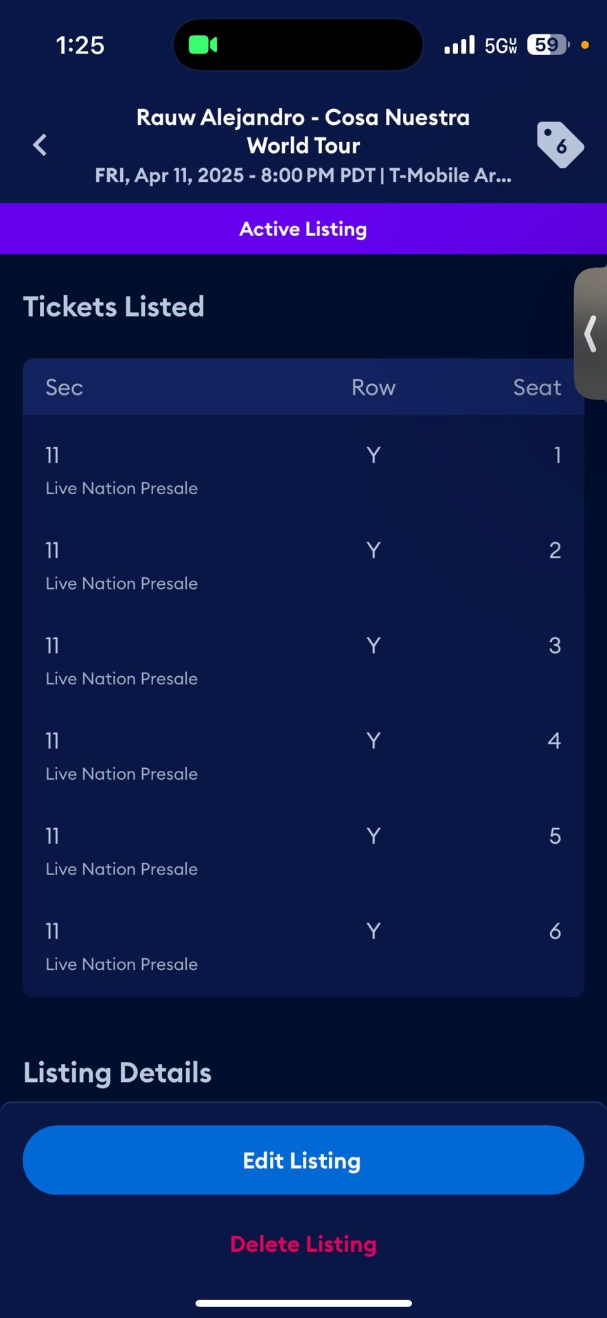 Rauw Alejandro Tickets For Vegas