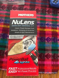 Mothers Nulens headlight renewal kit NEW