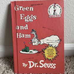 Vintage Green Eggs And Ham Hardcover By Dr.Seuss