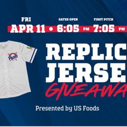 Stockton Ports XXL White SGA Shirt Jersey 