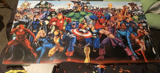 Marvel Universe Painting