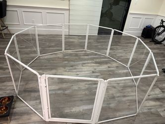 32H Acrylic Indoor Dog Playpen
