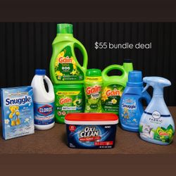 $55 Gain Laundry Detergent Bundle