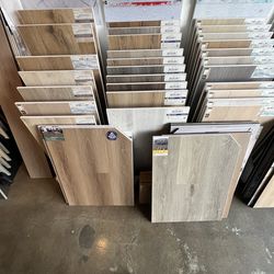 $1.39 waterproof VINLY flooring / also Laminate floors