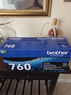 TN 760  BROTHER OEM GENUINE TONER CARTRIDGE SEALED BOX