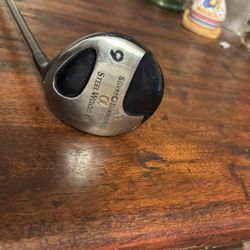 Beautiful Silver Diamond Steel Wood II Golf