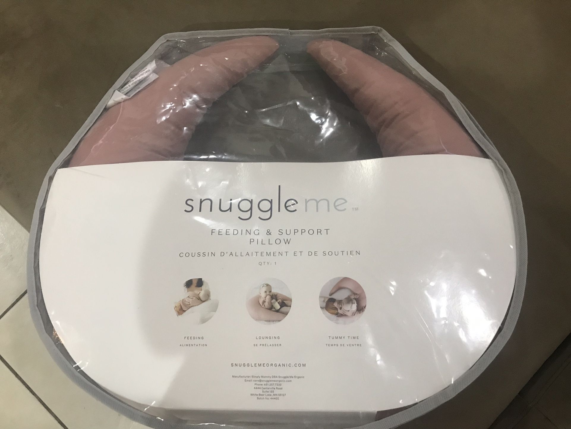 Snuggle Me Feeding & Support Pillow