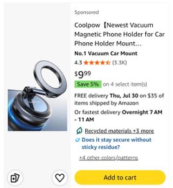 Cell phone holder