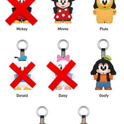 MICKEY AND FRIENDS PENDANT 