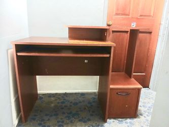 **Wooden desk- ready** for small office dorm school college high school elementary