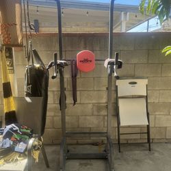 Pull up Power Tower, Dips, Sit Ups 