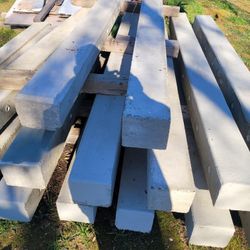 7x7"×8'H Concrete Post $150 Eah 